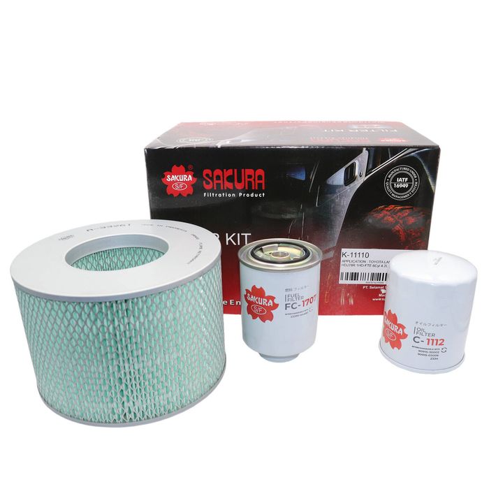 K-11110 Sakura 4WD filter kit -suits Toyota Landcruiser Hdj78/9
