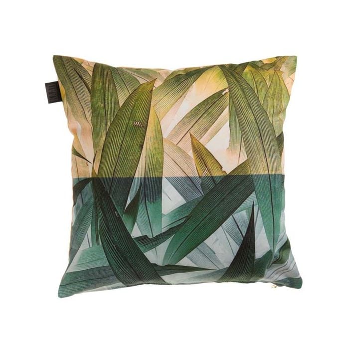 Bedding House 45cm x 45cm Forest Green Tropical Flora Cushion 45x45cm