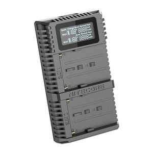 Nitecore USN3PRO Dual-Slot USB Charger For Sony