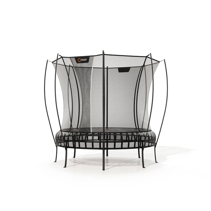 VULY Thunder 2 Medium 10ft Springless Trampoline with Enclosure - Round Kids Trampolines