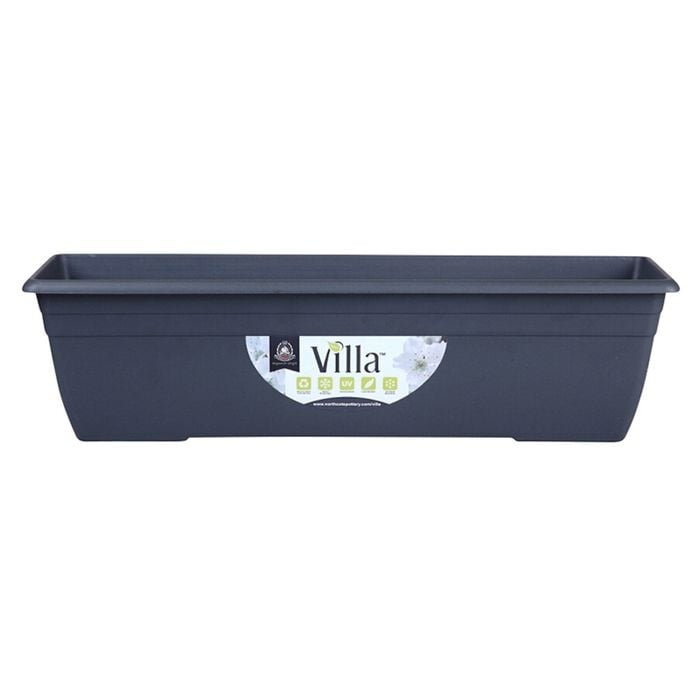 Northcote Pottery 600mm Graphite Plastic Villa Window Box