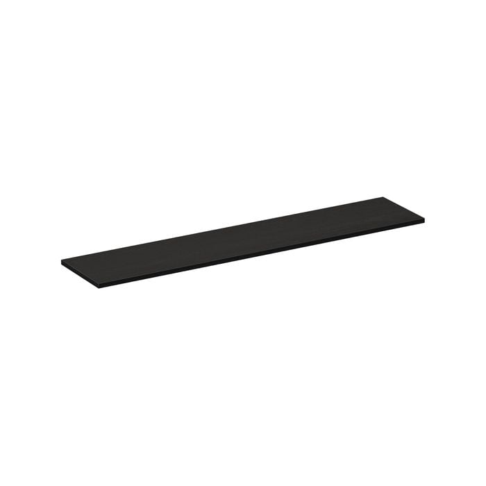 Flexi Storage Home Solutions 1200 x 16 x 250mm Black Oak Shelf