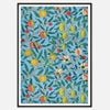 Galrie William Morris Vintage Fruit Garden Botanical Art Print for Home Decor, Black Frame, A1 60 x 84cm (23 x 33inch)