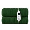Dreamaker Kingston Coral Fleece Washable Electric Heated Throw Blanket Eden Green 180x200cm | Overheat Protection & Auto-off