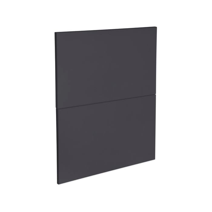 Kaboodle 600mm Grey Fig Modern Drawer Panels - 2 Pack