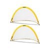 2x Summit Ffa 2m Teardrop Advance Goal F/ Soccer/training/portable W/ Carry Bag