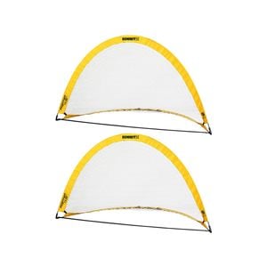 2x Summit Ffa 2m Teardrop Advance Goal F/ Soccer/training/portable W/ Carry Bag