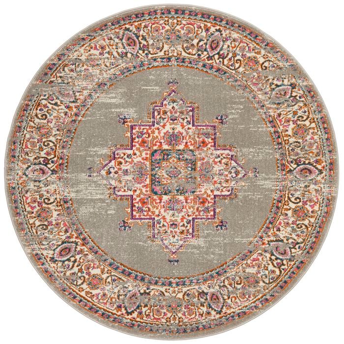 Garden 211 Grey 240x240 Rug