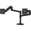 Ergotron Mounting Arm For Monitor, Notebook, Display Screen, Tv - Matte Black - Height Adjustable
