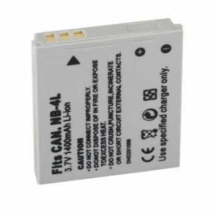 Replacement Battery Nb-4l For Canon Ixus 305560657075 Sd300