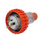 Deta 10A 250V Industrial 3 Pin Flat Straight Plug 