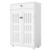 Levede 5-Tier Wooden Shoes Storage Cabinet with Drawer