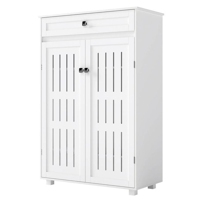Levede 5-Tier Wooden Shoes Storage Cabinet with Drawer