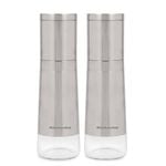 2pc KitchenAid Stainless Steel Salt & Pepper Grinders Kitchen Tool Set