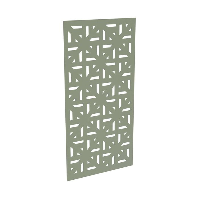 ProtectorAl 300-1200 x 1201-2400mm Pale Eucalypt Mosaic Unframed Solid Aluminium Decorative Panel