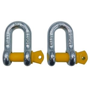 Craftright 13mm Rated D Shackle - Pack of 2