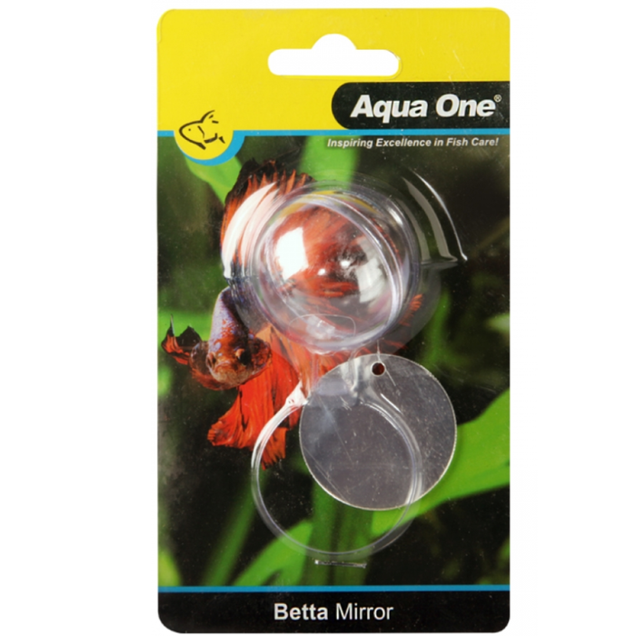 Aqua One Betta Mirror w/ Float Acrylic 17cm (28454)