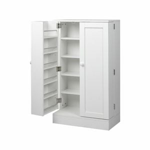 Levede Adjustable Sideboard Storage Cabinet White