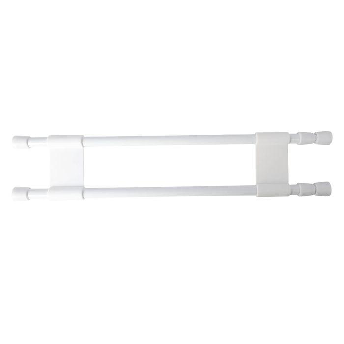 Wildtrak 71cm Double RV Adjustable Fridge Bar - White