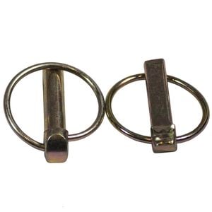 Goliath 11mm Brass Coated Lynch Pin - Pair