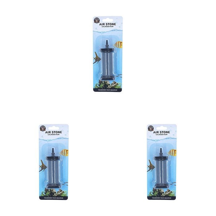 3PK Dudley's World Of Pets Aquarium/Fish Tank Cylinder 3x9cm