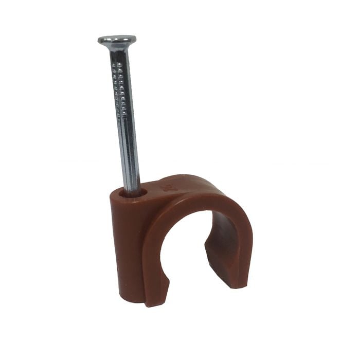 Plastec 20mm Copper Pipe Clipit - 10 Pack