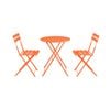 Marquee Dusted Clay 3 Piece Troca Bistro Steel Setting