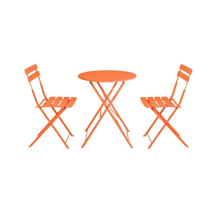 Marquee Dusted Clay 3 Piece Troca Bistro Steel Setting