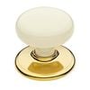 Gainsborough Bright Gold / Warm White Classic Series Passage Knobset