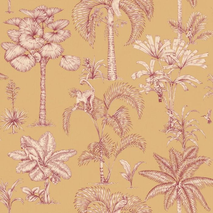 Wallpaper Trader Adele Wallpaper Roll 10.05m X 53cm, Yellow