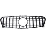 Chrome Black GT Bumper Grille Grill Fits For Mercedes-Benz GLA X156 2018-2020