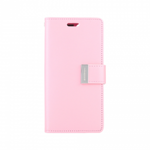 Goospery Rich Diary case for iPhone 14 Plus - Pink