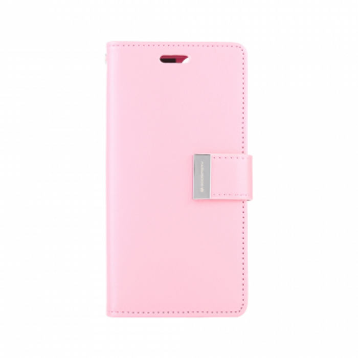 Goospery Rich Diary case for iPhone 14 Plus - Pink