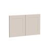Kaboodle 800mm Cannellini Alpine Farmhouse Sink Doors - 2 Pack