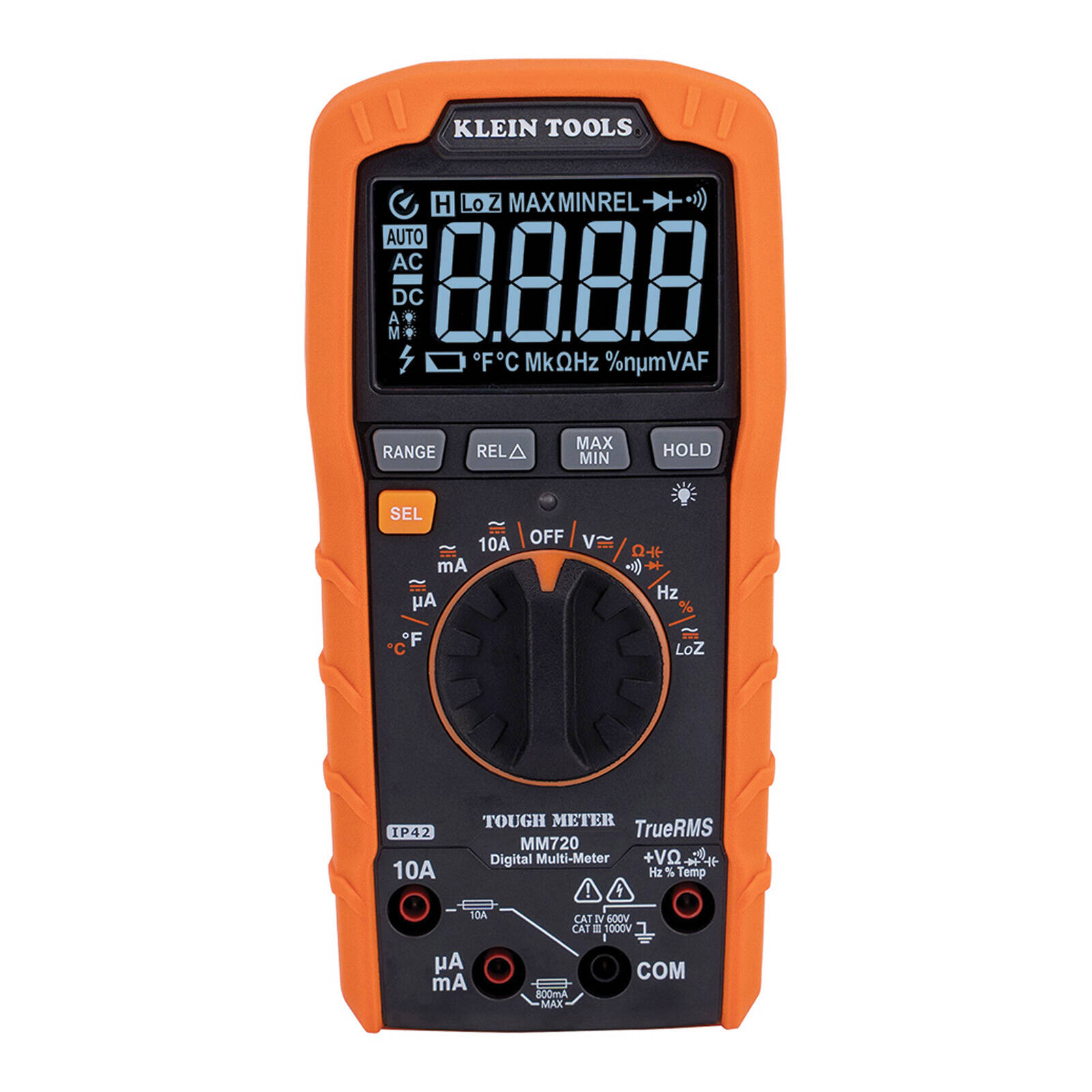 Klein Tools Digital Multimeter TRMS/Low Impedance 1000V MM700 thumbnail 2