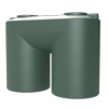 Melro Tanks 5000L Heritage Green Slimline 5010 Poly Water Tank