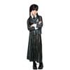 Wednesday Nevermore Academy Black Net Costume Dress Up Party/Halloween Size XL