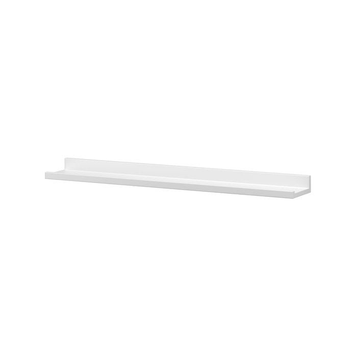 Montgomery 600 x 35 x 90mm White Matte Photo Shelf