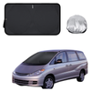 Front Windscreen Sun Shade for Toyota Tarago 2000 - 2006 - XL 160 x 100 cm - Black