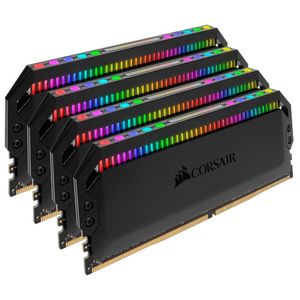 (LS) Corsair Dominator Platinum RGB 32GB (4x8GB) DDR4 3200MHz CL16 DIMM Unbuffered XMP 2.0 Base SPD