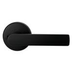 Lockwood Nero Matt Black Velocity L3 Passage Lever Set