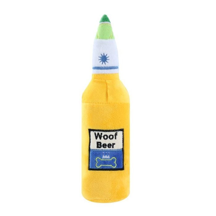Paws & Claws Beer Plush Toy 29cm Bottle
