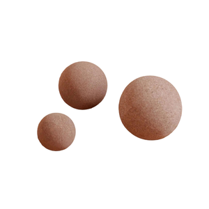 Zenvibes Natural Cork Massage Balls Set – 3-Pack (6cm, 8cm, 10cm) for Deep Tissue, Trigger Point & Myofascial Release