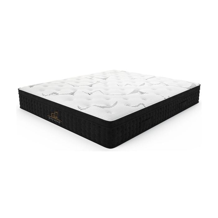 Divano Bedding 32cm Mattress Euro Top Pocket Spring King