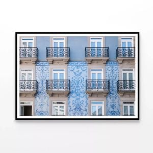 Building With Many Windows   Print 100% Australian Made 90x60cm  (Poster)