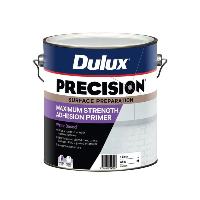 Dulux 4L PRECISION White Maximum Strength Adhesion Primer