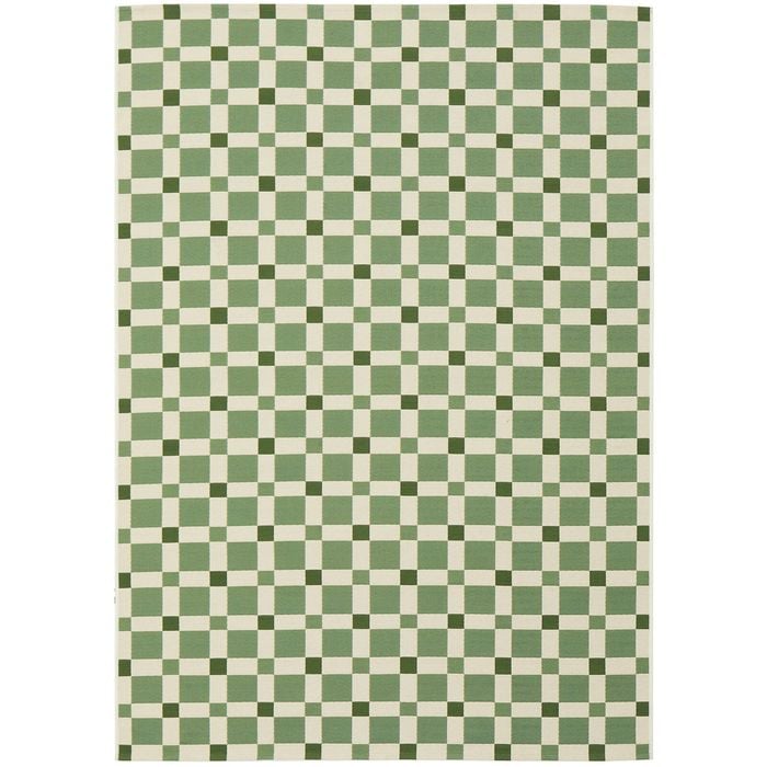 The Rug Connection Horizon Tito Green 285x200cm - Large Pet Friendly Outdoor Floor Rug
