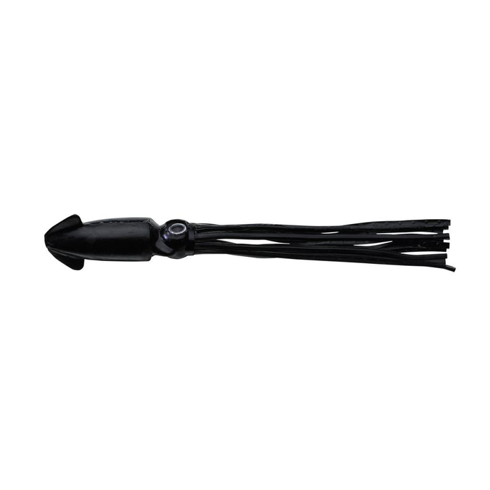 Fish Arrow Flash J Squid 3.5" SW Soft Plastic Fishing Lure 07 Solid Black