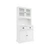 Costway Storage Cabinet Kitchen Buffet Cupboard, White