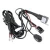 Elinz Wiring Loom Harness for LED HID FOG Spot Work Driving light 12V 40A Switch Relay